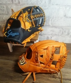 他店購入のグラブの湯もみ型付け受付中！ 久保田スラッガーのグラブは