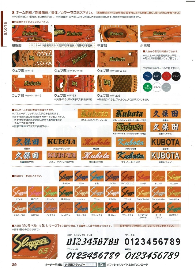 オーダーページ